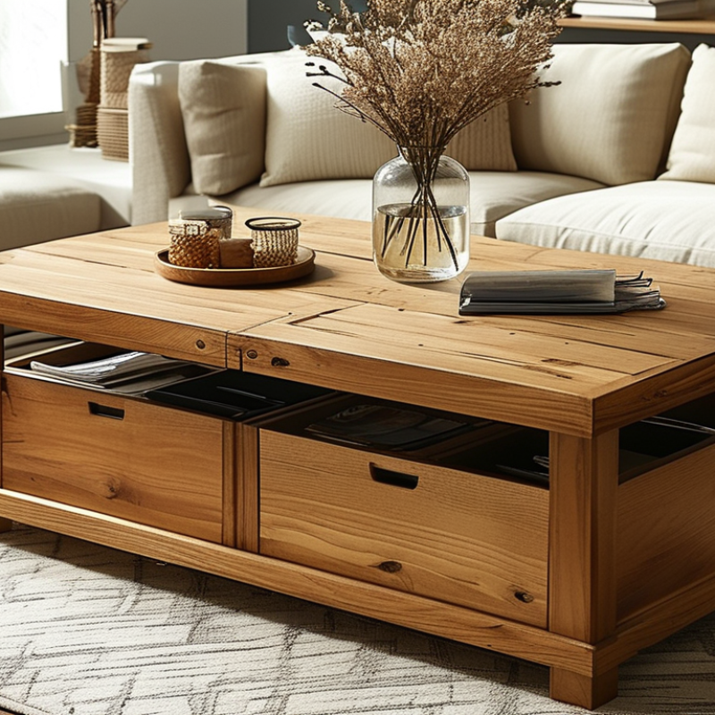 What to Consider When Choosing a Coffee Table with Hidden Storage?