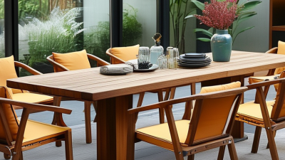 China Top Outdoor Dining Furniture for Your Home Style?