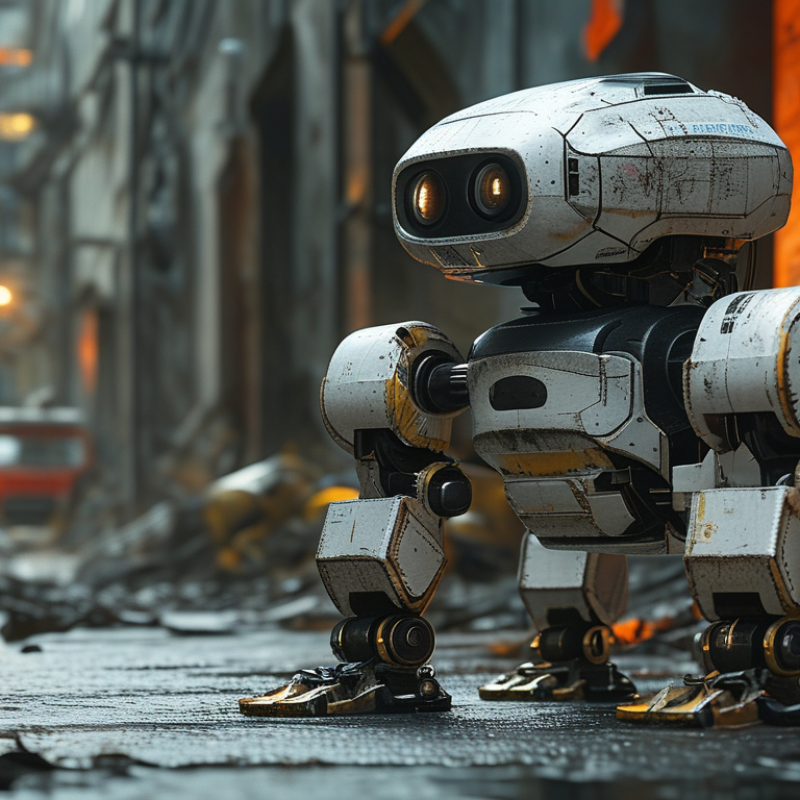 How to Use Quadruped Robots in Dangerous Areas for Safety?