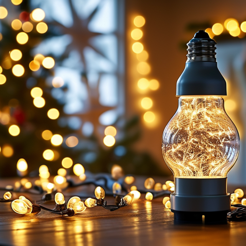 Como calcular o consumo de energia das luzes de Natal?