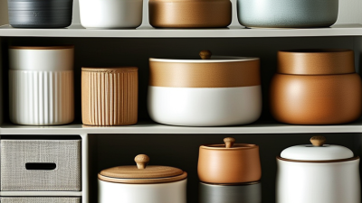 Why Choose Ceramic Storage With Lid for Home Organization?