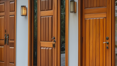 Top 10 Wood Door Designs for Global Buyers to Consider?