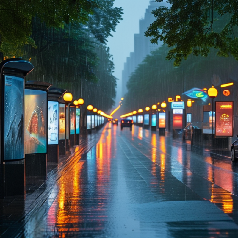 Can LED Displays Function in Rainy Weather Conditions?
