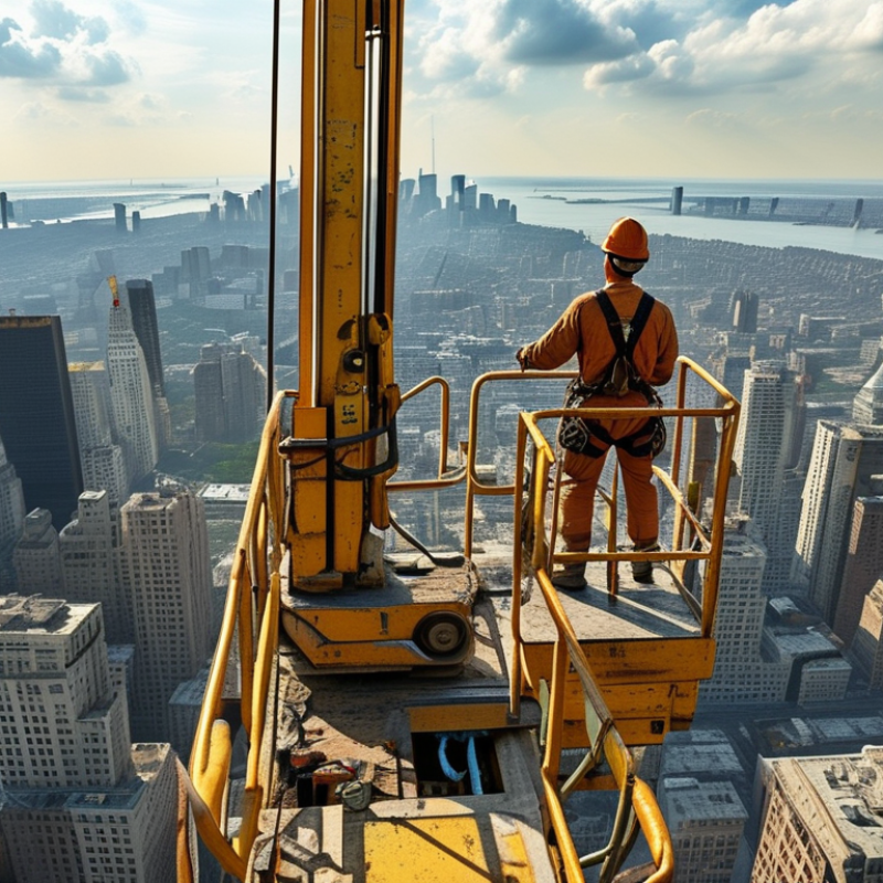 How to choose the optimal lifting height for aerial work?