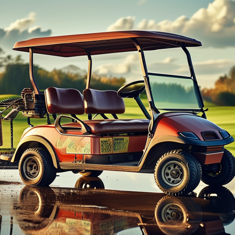 Como manter um carrinho de golfe em perfeitas condições?