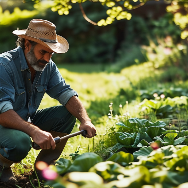 ¿Cómo desmalezar un jardín sin lastimarte la espalda?