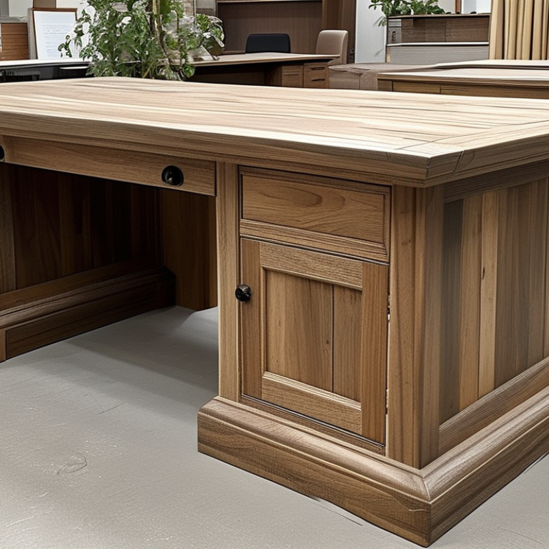How to Choose Between Veneer and Solid Wood Desks?