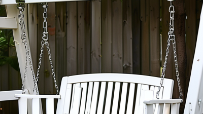 How to Choose the Best White Swing Set for Your Kids?