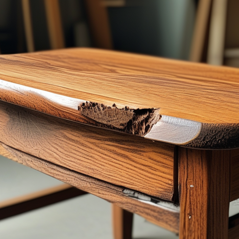 ¿Cómo reparar rayos en muebles de madera maciza en 2026?