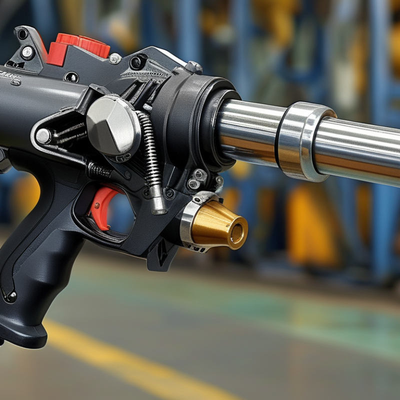 What is a pneumatic grease gun and how does it work?