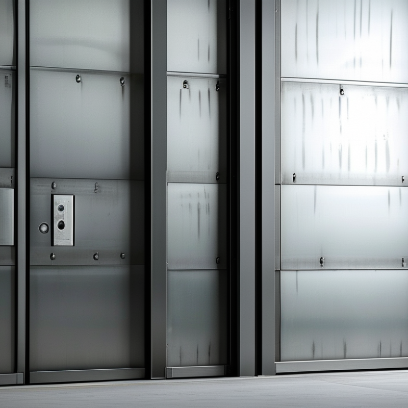 What is the fire rating for commercial steel doors?