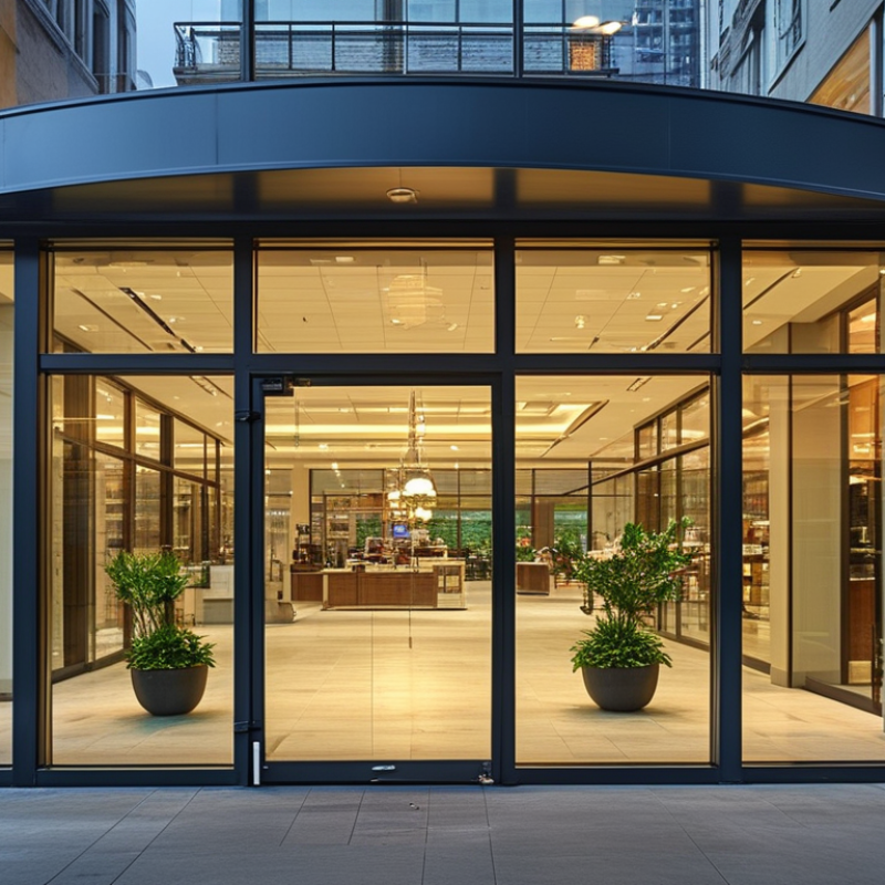 How to Choose the Right Commercial Glass Door for Your Business?