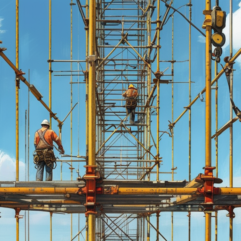 How to Safely Dismantle a Scaffolding Tower with Steel Couplers?