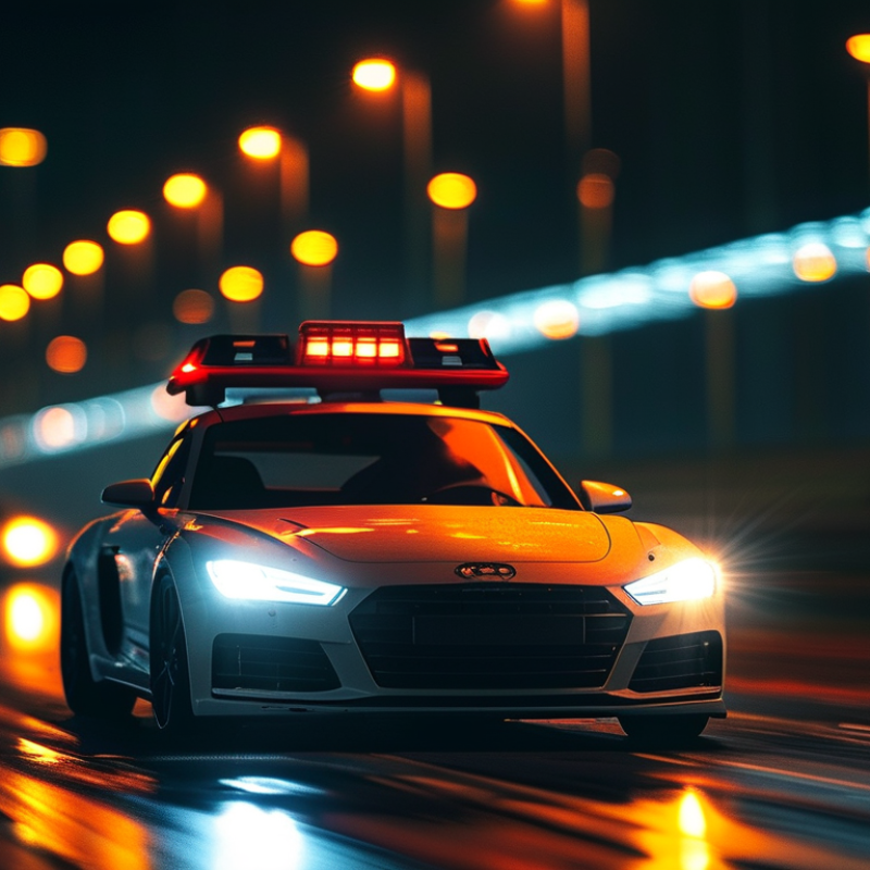 Como a iluminação automotiva afeta a visibilidade na direção?