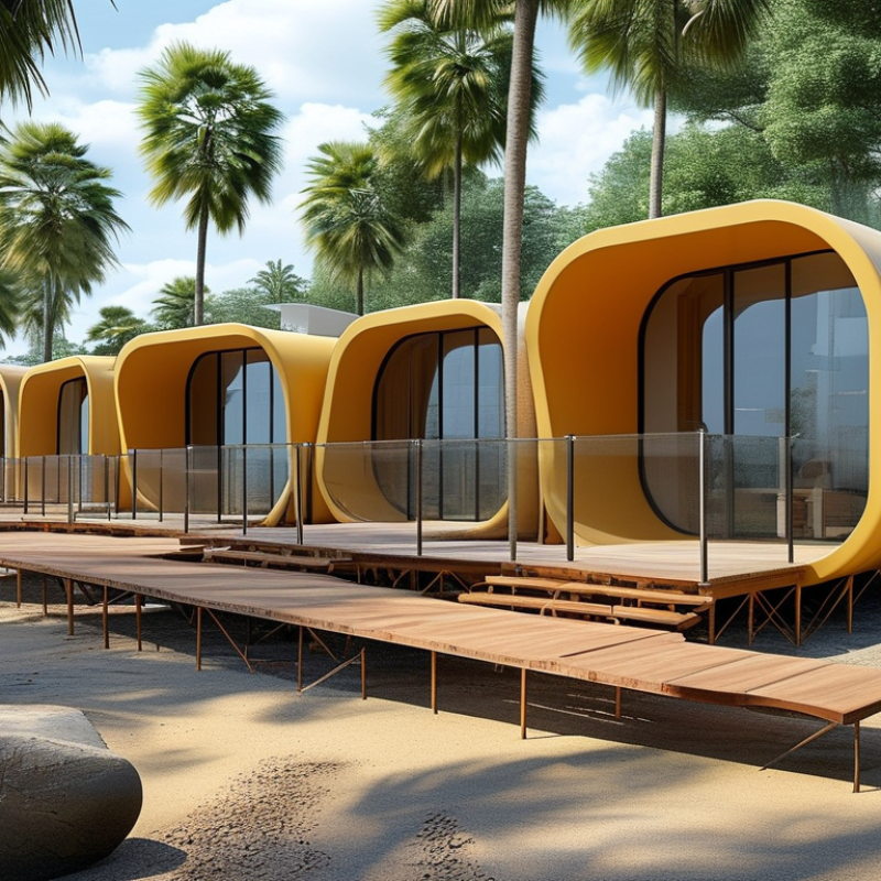 ¿Factores que afectan los costos de construcción de resorts modulares?