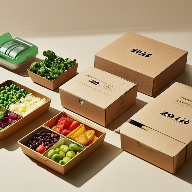 Top Food Packaging Boxes Trends for 2026 What to Know?