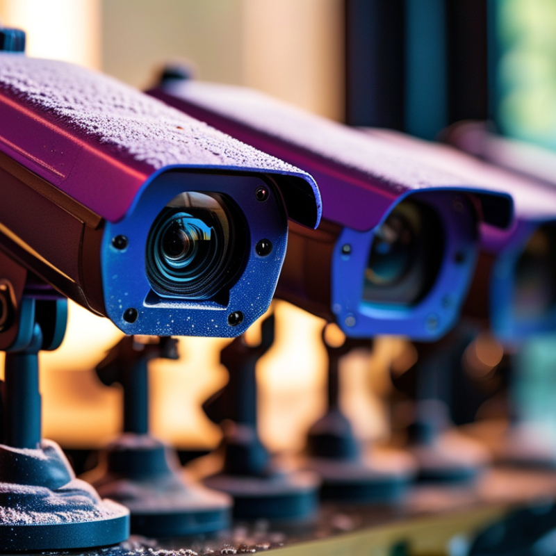 Why is My Security Camera Image Turning Purple?