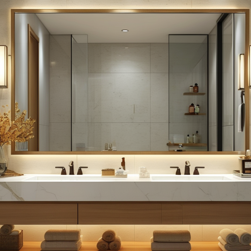 Why Choosing the Right Size Mirror for Your Bathroom Matters?