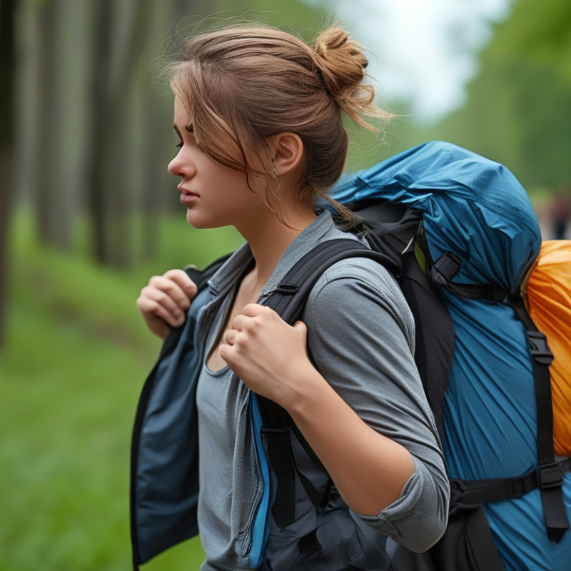 ¿Cómo aliviar el dolor de hombros al cargar una mochila pesada?