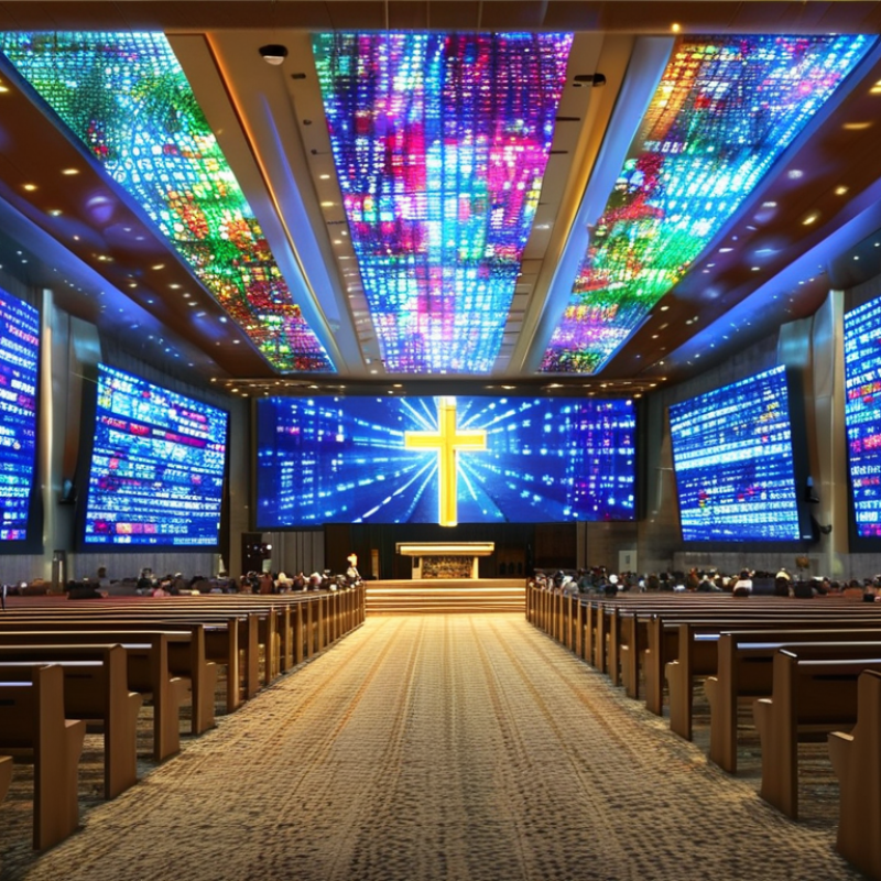 Why Choose LED Screens for Churches to Enhance Worship Experience?