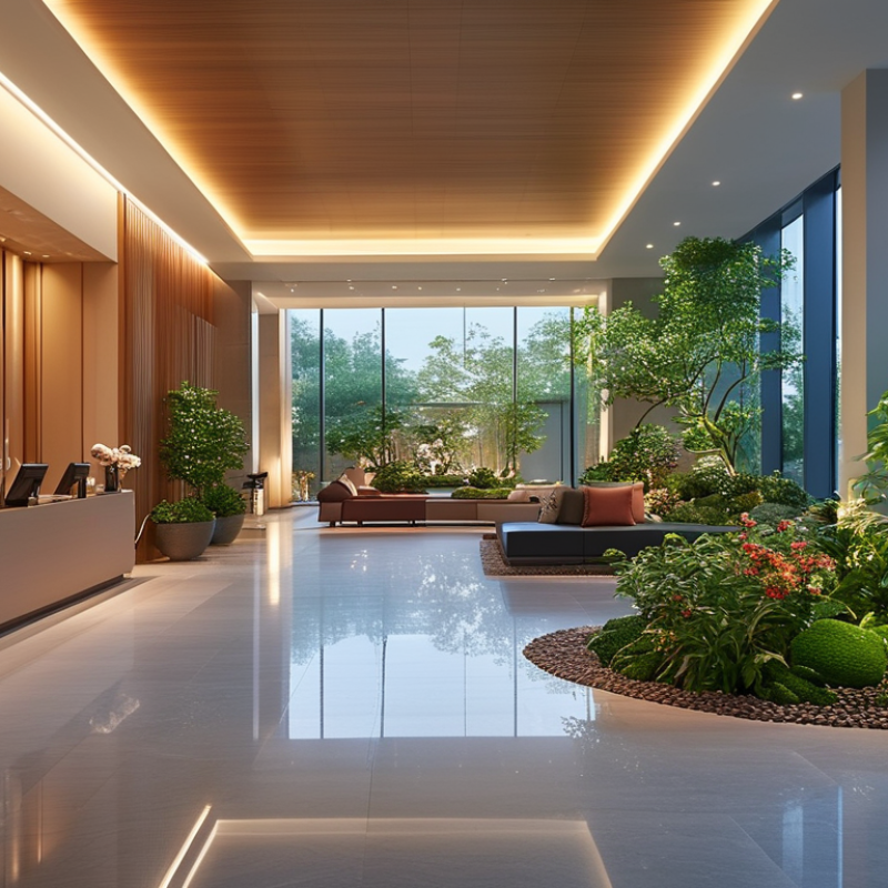 How to Balance Natural Light and Artificial Light in Sales Centers?