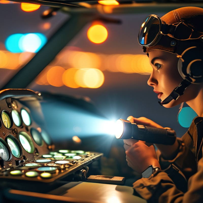 How to Choose the Best Flashlight for Night Pre-Flight Inspections?
