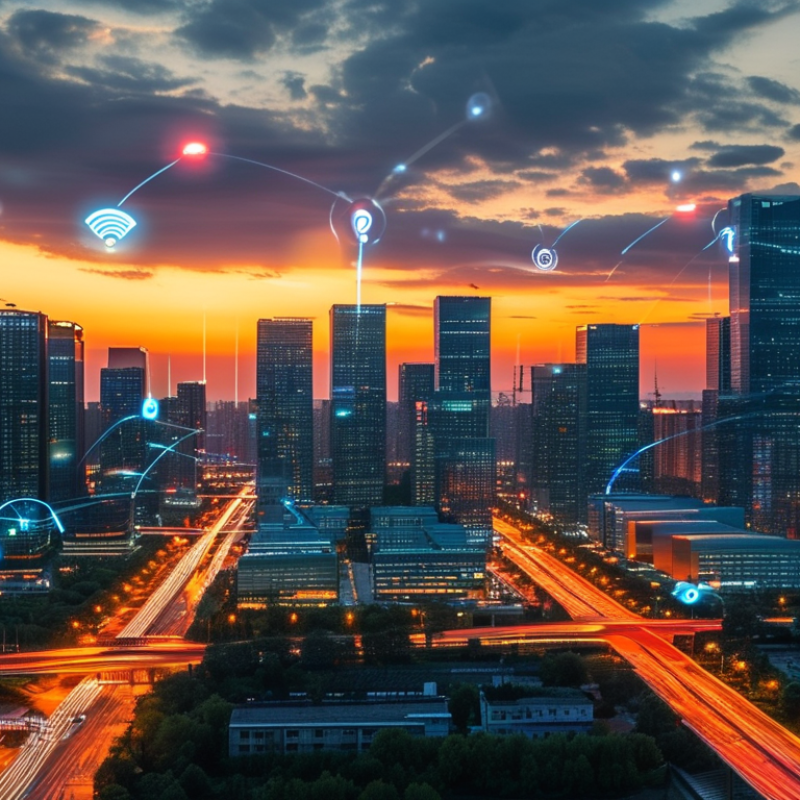 ¿Cómo se integran las luces inteligentes en las ciudades conectadas?