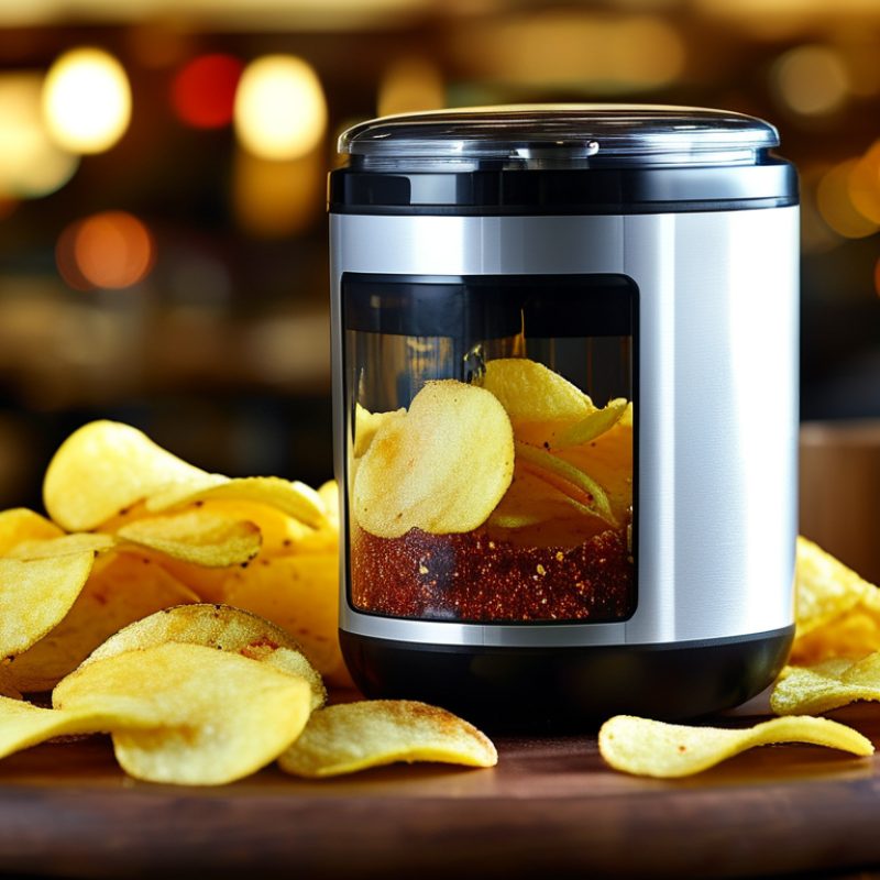 Why Choose a Potato Chip Seasoning Machine for Your Business?