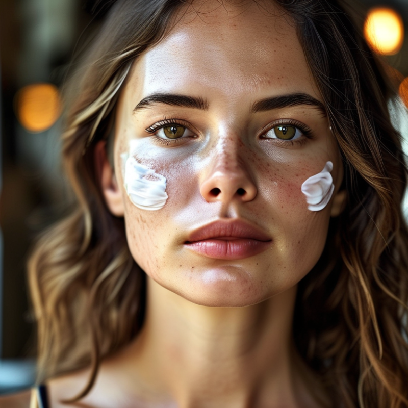 Como o leite de limpeza remove o protetor solar?