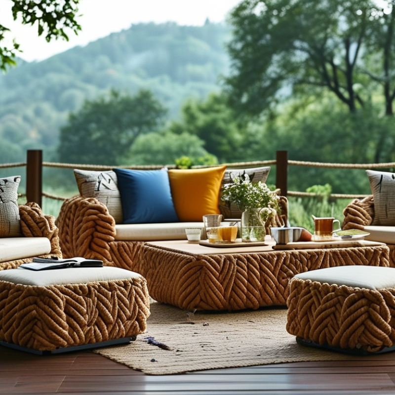 Best Rope Furniture Sets for Stylish Outdoor Living?