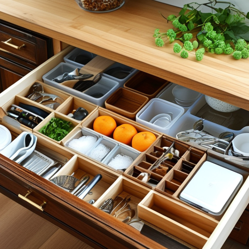How to Organize Kitchen Drawers Efficiently Without New Furniture?