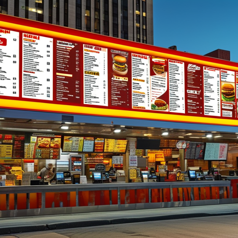 49 Inch Drive Thru Menu Board Best Options for Your Business?