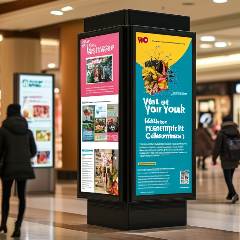How to Choose the Best Mall Advertising Display for Your Business?