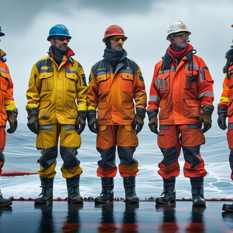 What Should Offshore Oil Rig Workers Wear for Storm Protection?