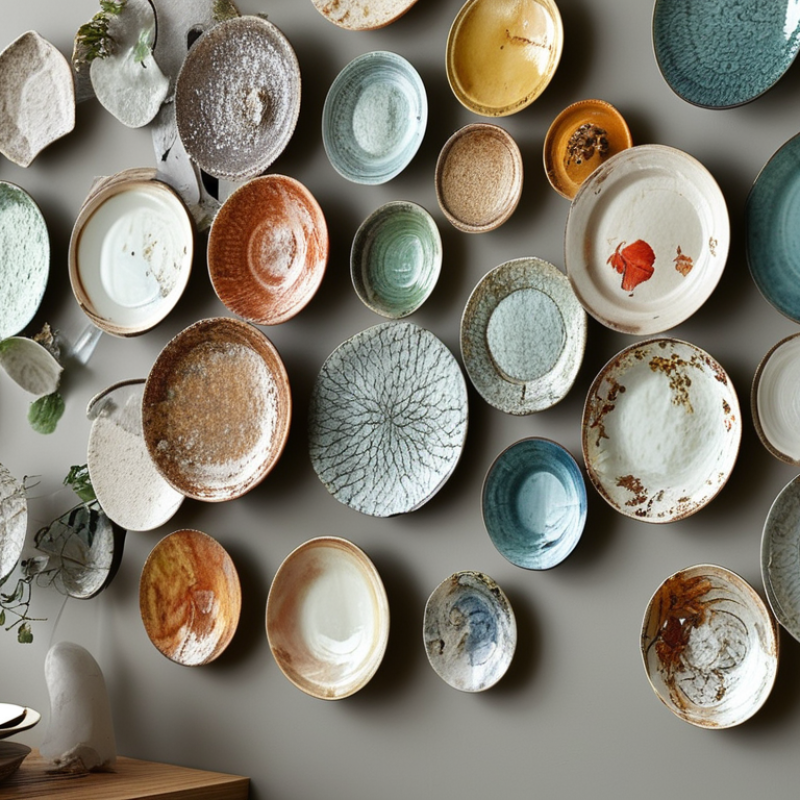 How to Create a Stunning Gallery Wall with Ceramic Plates?