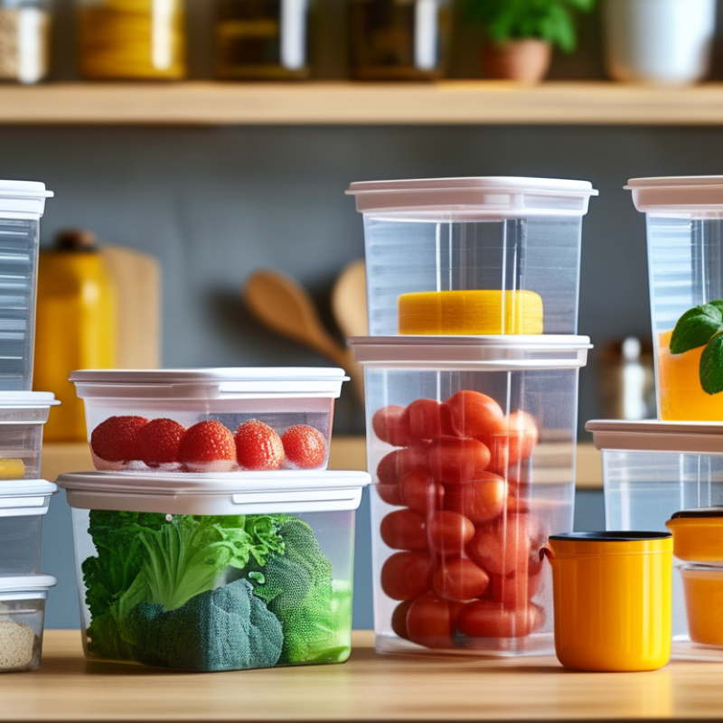 What is clear plastic containers and why are they essential?