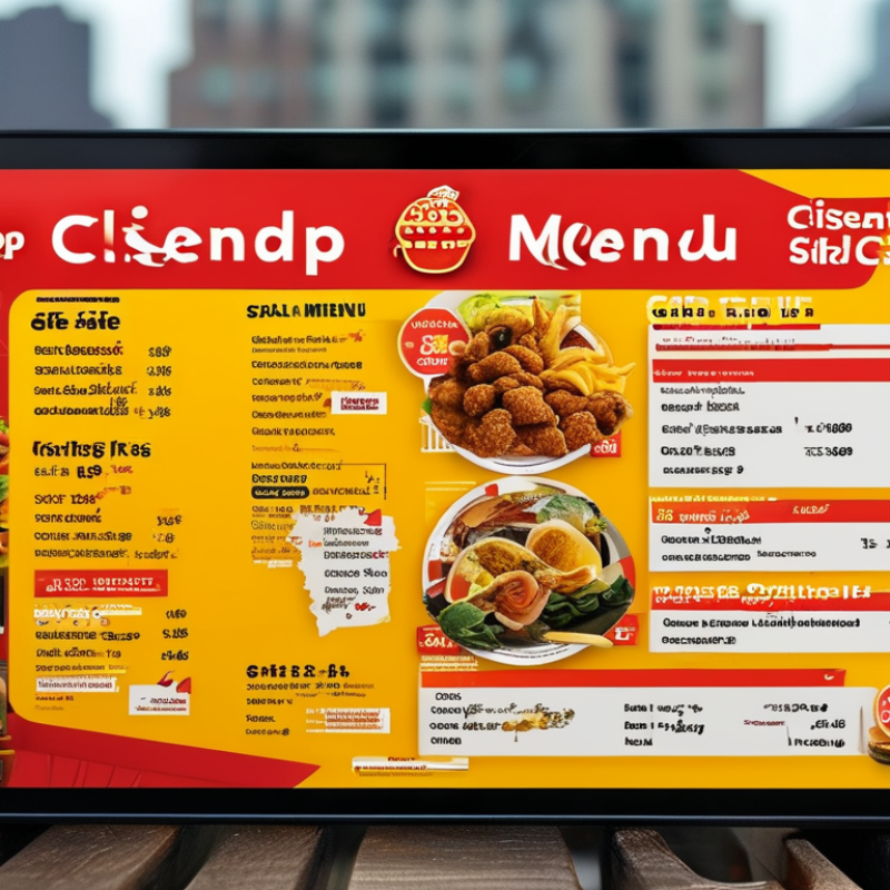 Clientop Drive Thru Menu Board Tips for Boosting Sales?