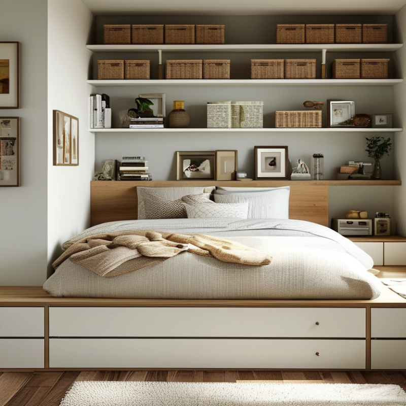 How to Maximize Storage in a Small Bedroom Effectively?