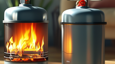 What is a gas heater with cylinder and how does it work?