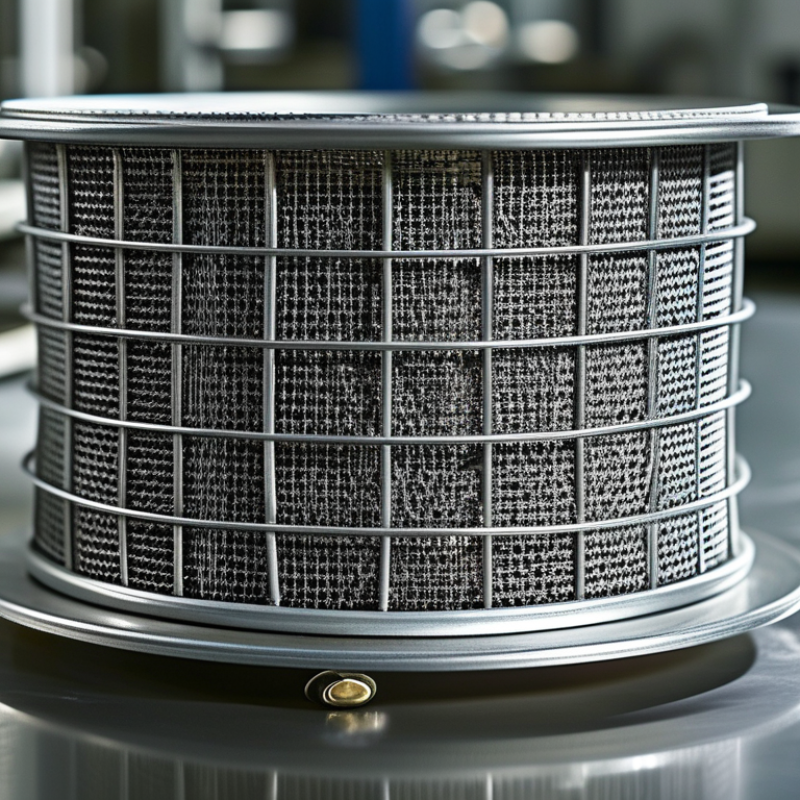 What is a wire mesh filter and how does it work?