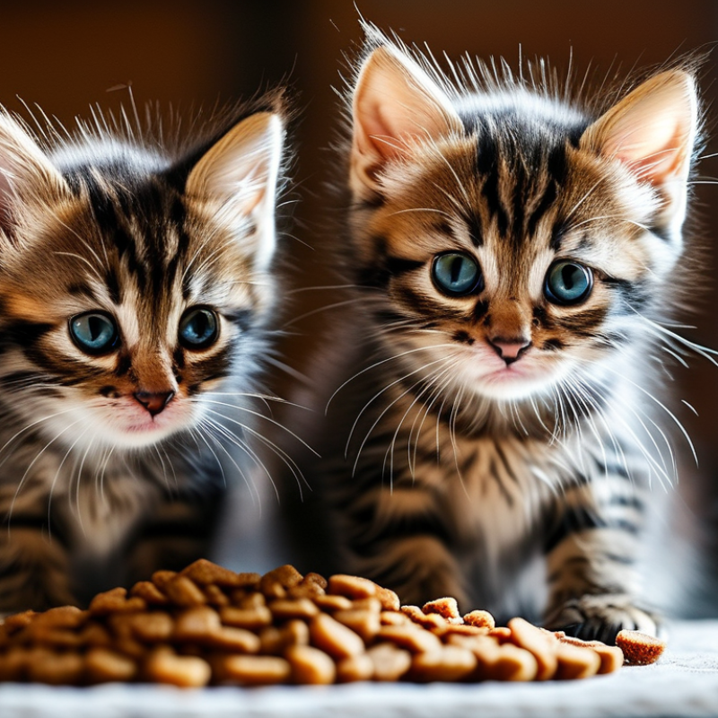 ¿Cuánto alimento debe comer un gato de 3 meses?