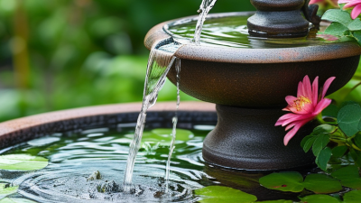 Why You Should Choose the Right Fountain Pump for Your Garden?