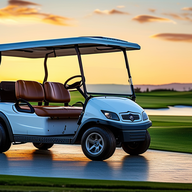 Por que os carrinhos de golfe precisam de baterias?