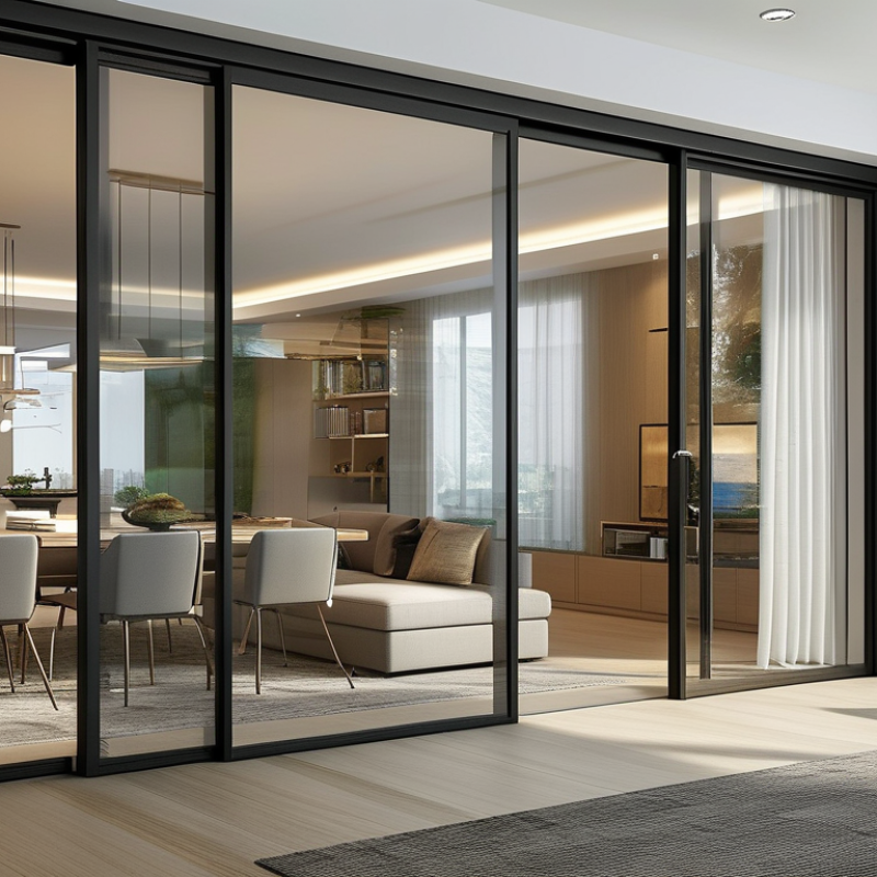 What is a sliding door and how does it work?