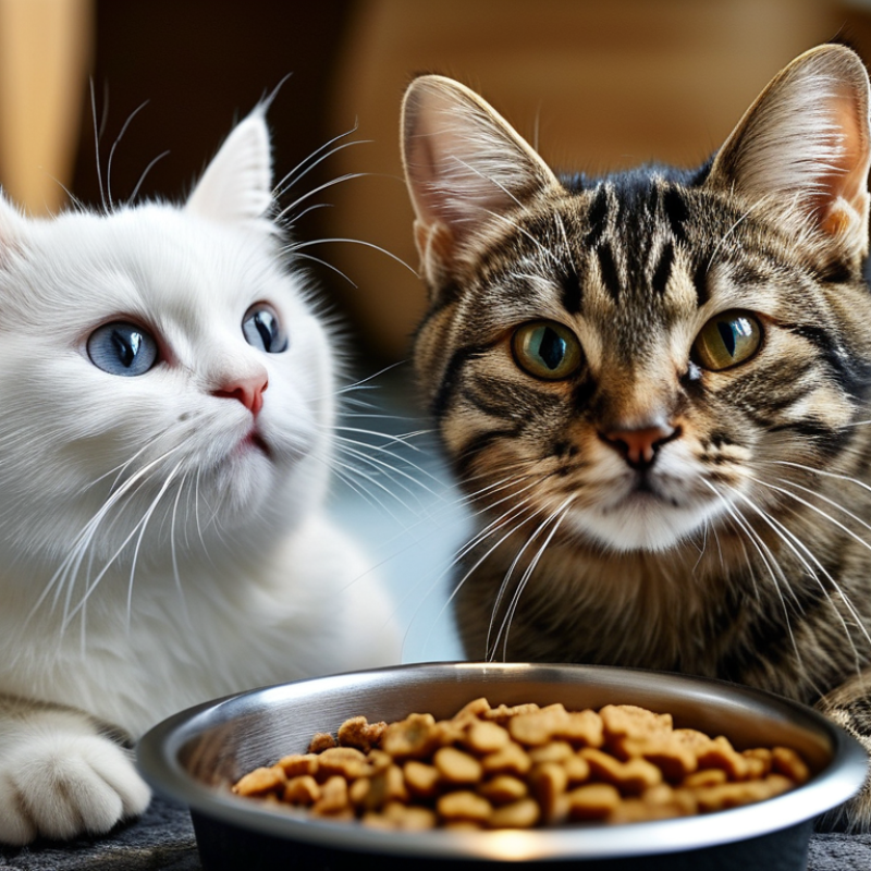 ¿Puedo mezclar comida seca y húmeda para mi gato?