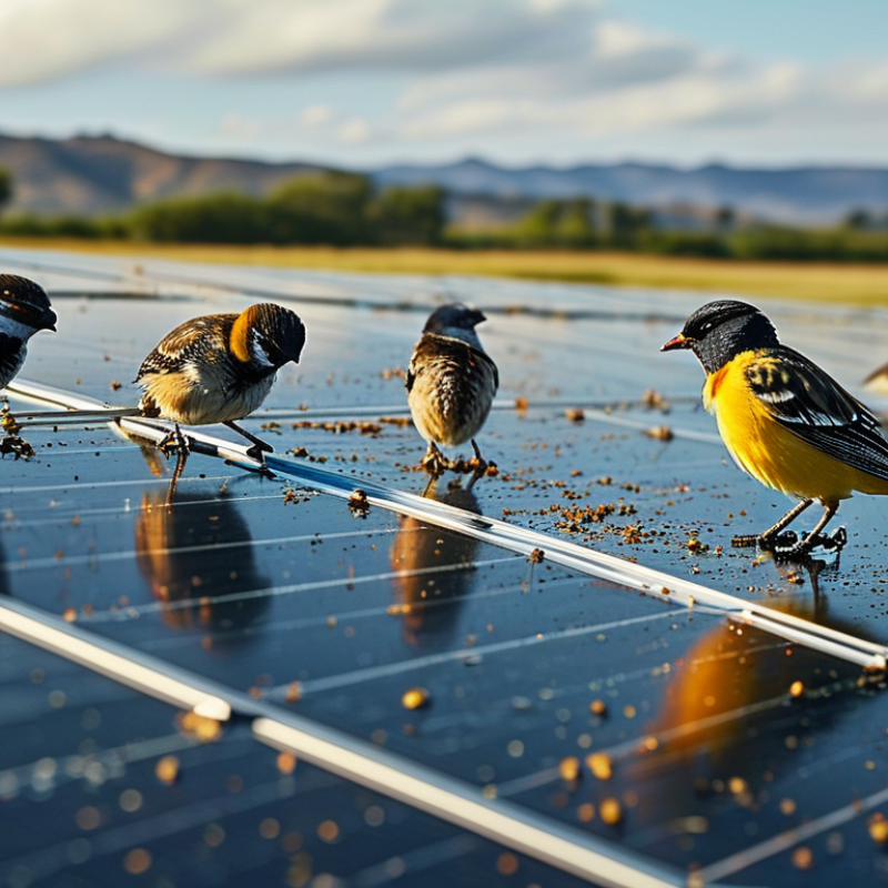 Best 5 Ways to Safely Clean Bird Droppings Off Solar Modules?