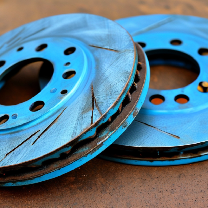 Why Are My Brake Rotors Turning Blue and What Should I Do?