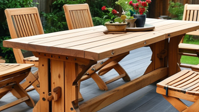 How to Choose the Best Wooden Garden Furniture for You?