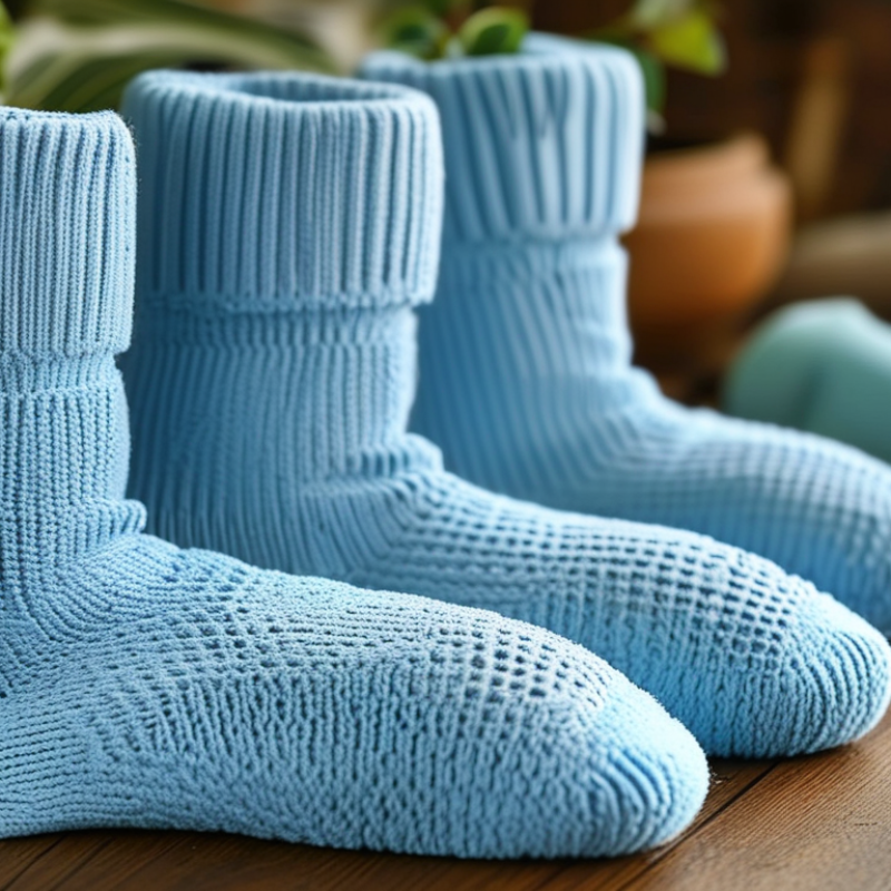 Best Light Blue Grip Socks for Comfort and Style?