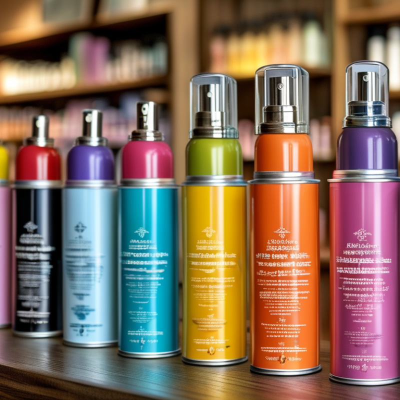 How to Choose the Best 150ml Colored Hairspray Aerosol Can?